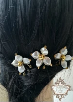 Елегантни фуркети за абитуриентска прическа - Gardenia Gold by Rosie